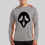 Long Sleeve Heather Colorblock Contender ™ Tee Thumbnail