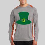 Long Sleeve Heather Colorblock Contender ™ Tee Thumbnail