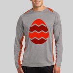 Long Sleeve Heather Colorblock Contender ™ Tee Thumbnail