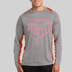 Long Sleeve Heather Colorblock Contender ™ Tee Thumbnail