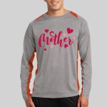 Long Sleeve Heather Colorblock Contender ™ Tee Thumbnail