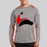 Long Sleeve Heather Colorblock Contender ™ Tee Thumbnail