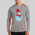 Long Sleeve Heather Colorblock Contender ™ Tee Thumbnail