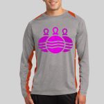 Long Sleeve Heather Colorblock Contender ™ Tee Thumbnail
