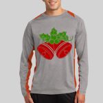 Long Sleeve Heather Colorblock Contender ™ Tee Thumbnail