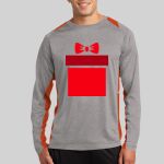 Long Sleeve Heather Colorblock Contender ™ Tee Thumbnail