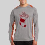 Long Sleeve Heather Colorblock Contender ™ Tee Thumbnail