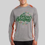 Long Sleeve Heather Colorblock Contender ™ Tee Thumbnail