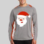 Long Sleeve Heather Colorblock Contender ™ Tee Thumbnail