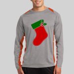 Long Sleeve Heather Colorblock Contender ™ Tee Thumbnail