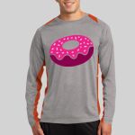 Long Sleeve Heather Colorblock Contender ™ Tee Thumbnail
