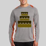 Long Sleeve Heather Colorblock Contender ™ Tee Thumbnail
