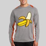 Long Sleeve Heather Colorblock Contender ™ Tee Thumbnail