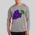 Long Sleeve Heather Colorblock Contender ™ Tee Thumbnail