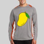 Long Sleeve Heather Colorblock Contender ™ Tee Thumbnail