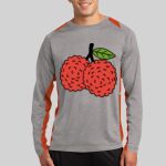 Long Sleeve Heather Colorblock Contender ™ Tee Thumbnail