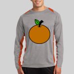 Long Sleeve Heather Colorblock Contender ™ Tee Thumbnail