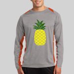 Long Sleeve Heather Colorblock Contender ™ Tee Thumbnail