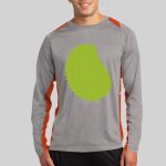 Long Sleeve Heather Colorblock Contender ™ Tee Thumbnail