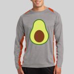 Long Sleeve Heather Colorblock Contender ™ Tee Thumbnail