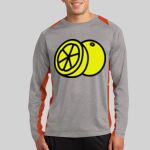 Long Sleeve Heather Colorblock Contender ™ Tee Thumbnail