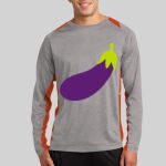 Long Sleeve Heather Colorblock Contender ™ Tee Thumbnail