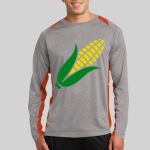 Long Sleeve Heather Colorblock Contender ™ Tee Thumbnail