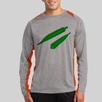 Long Sleeve Heather Colorblock Contender ™ Tee Thumbnail