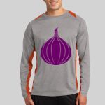 Long Sleeve Heather Colorblock Contender ™ Tee Thumbnail