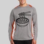 Long Sleeve Heather Colorblock Contender ™ Tee Thumbnail