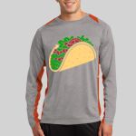 Long Sleeve Heather Colorblock Contender ™ Tee Thumbnail