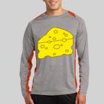 Long Sleeve Heather Colorblock Contender ™ Tee Thumbnail