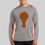 Long Sleeve Heather Colorblock Contender ™ Tee Thumbnail