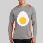 Long Sleeve Heather Colorblock Contender ™ Tee Thumbnail