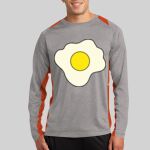 Long Sleeve Heather Colorblock Contender ™ Tee Thumbnail
