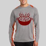 Long Sleeve Heather Colorblock Contender ™ Tee Thumbnail