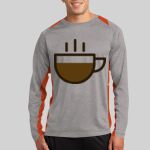 Long Sleeve Heather Colorblock Contender ™ Tee Thumbnail