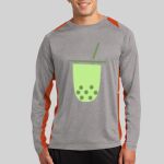 Long Sleeve Heather Colorblock Contender ™ Tee Thumbnail