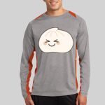 Long Sleeve Heather Colorblock Contender ™ Tee Thumbnail