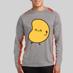 Long Sleeve Heather Colorblock Contender ™ Tee Thumbnail