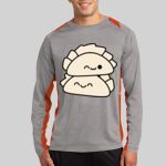 Long Sleeve Heather Colorblock Contender ™ Tee Thumbnail