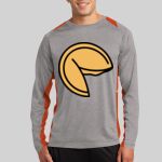 Long Sleeve Heather Colorblock Contender ™ Tee Thumbnail
