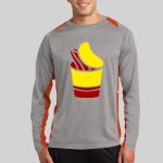 Long Sleeve Heather Colorblock Contender ™ Tee Thumbnail