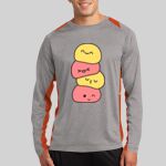 Long Sleeve Heather Colorblock Contender ™ Tee Thumbnail