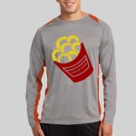 Long Sleeve Heather Colorblock Contender ™ Tee Thumbnail