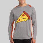 Long Sleeve Heather Colorblock Contender ™ Tee Thumbnail