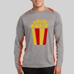 Long Sleeve Heather Colorblock Contender ™ Tee Thumbnail