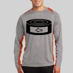 Long Sleeve Heather Colorblock Contender ™ Tee Thumbnail