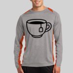 Long Sleeve Heather Colorblock Contender ™ Tee Thumbnail