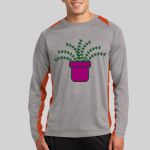 Long Sleeve Heather Colorblock Contender ™ Tee Thumbnail